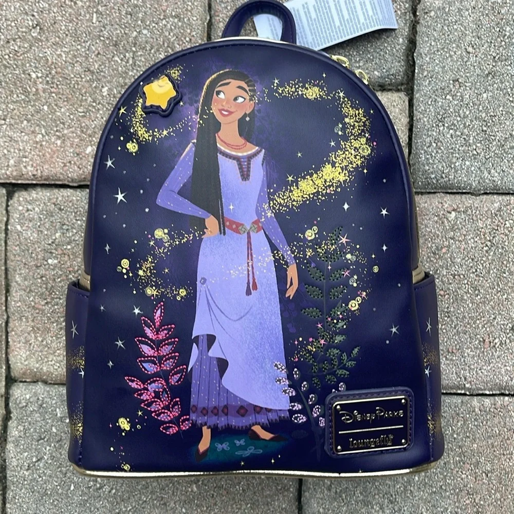 Disney Parks Loungefly Backpack - Wish Asha And Star NWT
